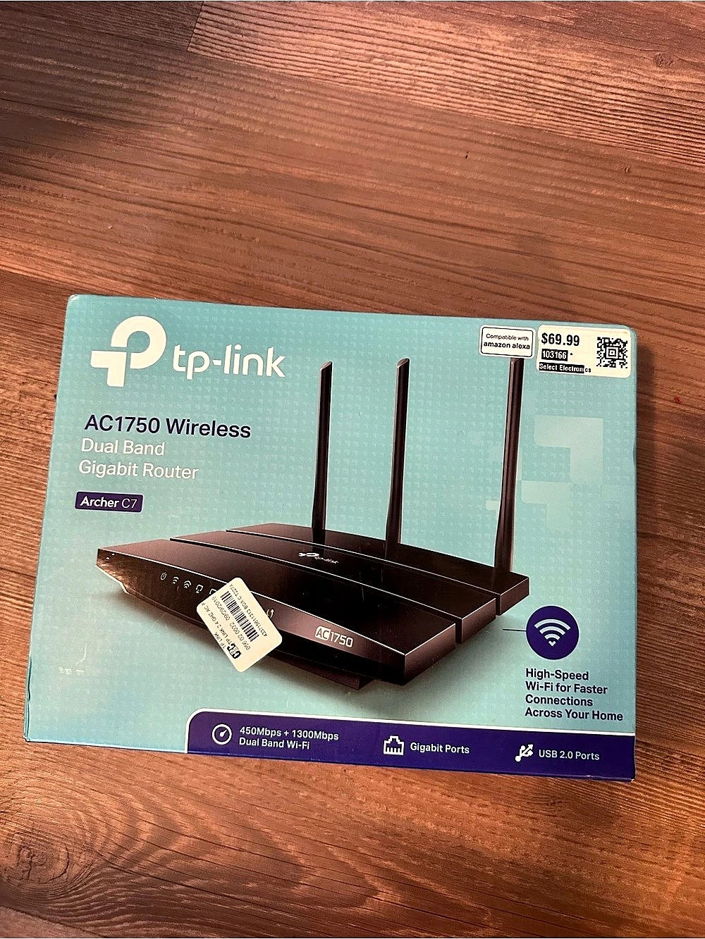 TP-Link Archer C7 AC1750 Wireless Dual Band Router
